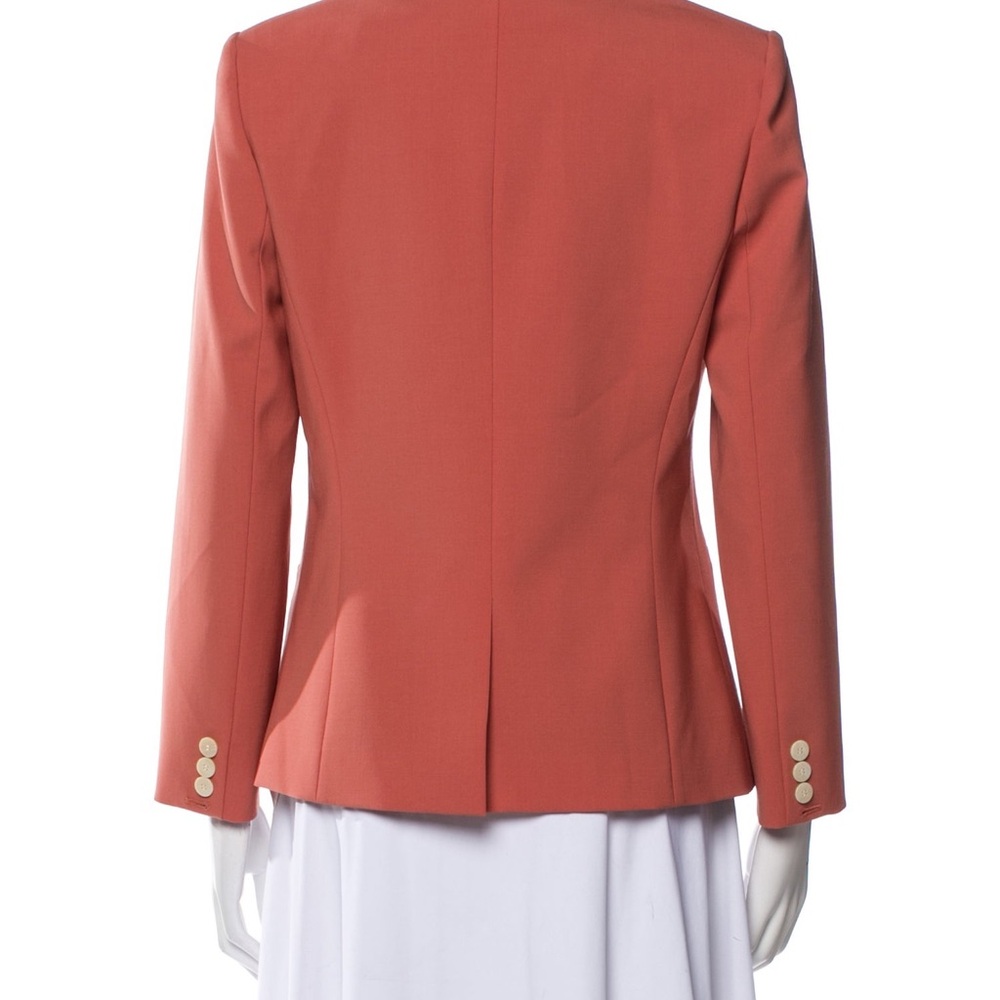 Theory Women's Gabe Sevona Virgin Wool Blazer in Coral *Matching Dress Avail.* - Picture 3 of 10